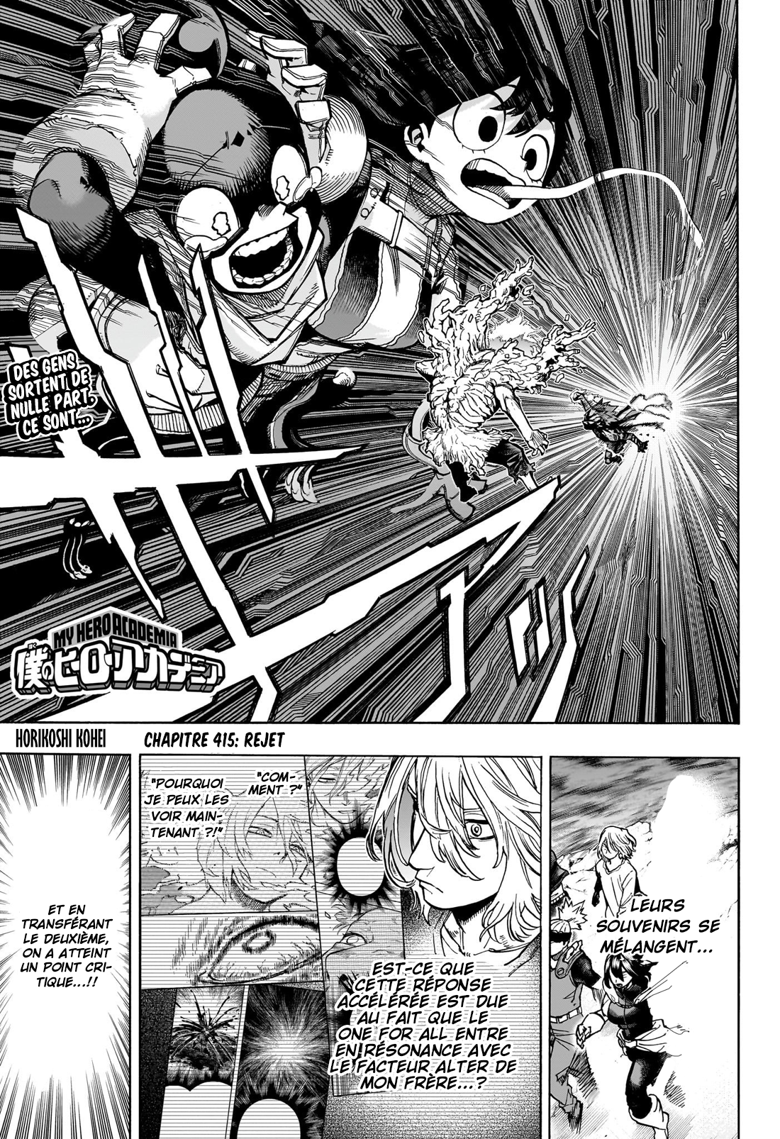 My Hero Academia 415 Page 1